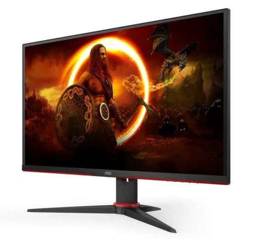 AOC Monitor 27G2SPAE 27 cali IPS 165Hz HDMIx2 DP Speaker - Image 2