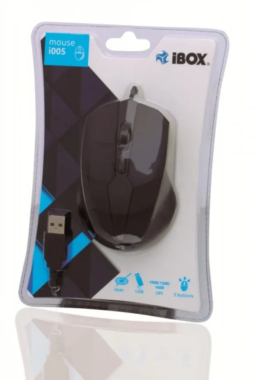 iBOX Mouse I005 Laser USB