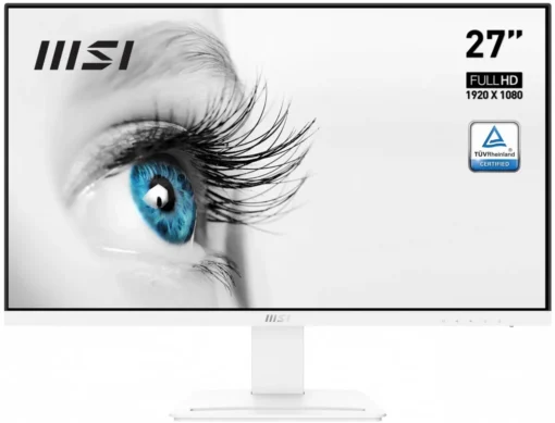 MSI Monitor PRO MP273W 27 inch IPS /FHD/75Hz/HDMI DP/white - Image 4