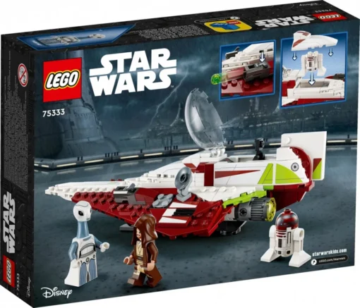 LEGO Blocks Star Wars 75333 Obi-Wan Kenobi Jedi Starfighter - Image 3