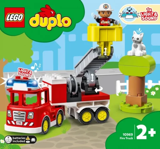 LEGO Blocks DUPLO 10969 Fire Truck - Image 2