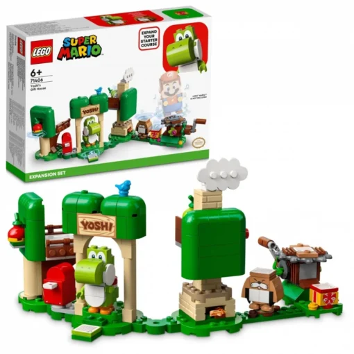 LEGO Super Mario expansion kit 71406 Yoshis Gift House Expan sion Set - Image 4