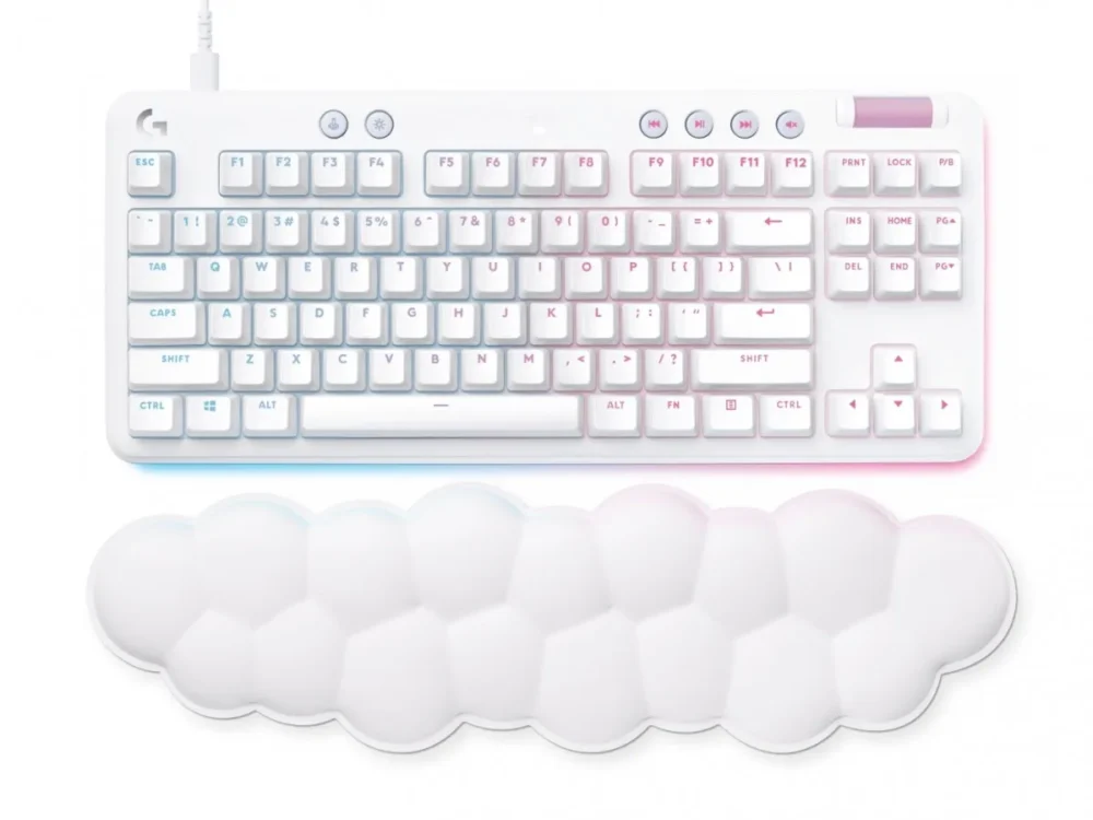 Logitech G713 Gaming Keyboard Linear US Off-White