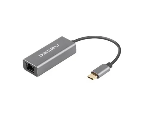 Natec Ethernet Adapter USB-C 3.1 - RJ-45 1Gb кабел - Image 2