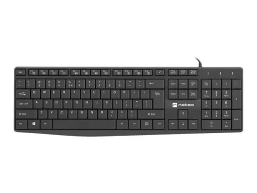 Natec Keyboard Nautilus US slim black