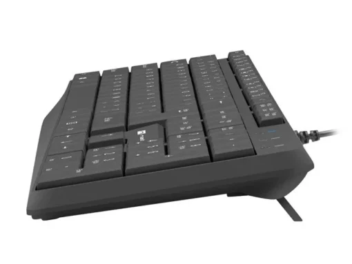 Natec Keyboard Nautilus US slim black - Image 4