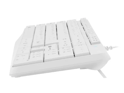 Natec Keyboard Nautilus US slim white - Image 4