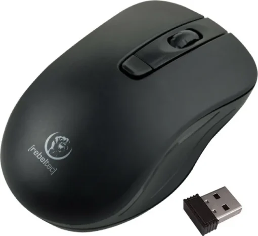 Rebeltec Optical wireless mouse Rebeltec STAR black - Image 2