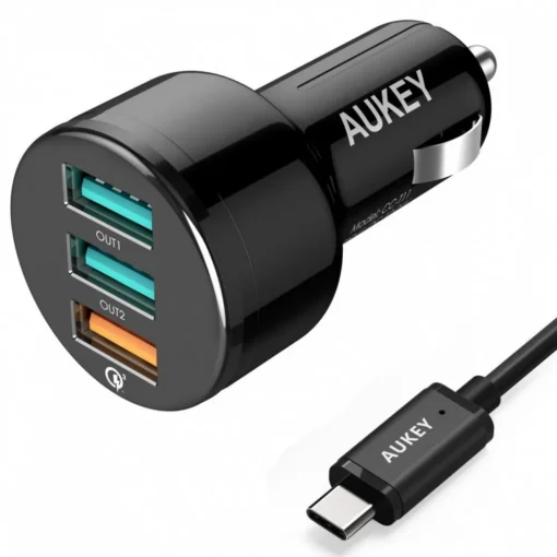 AUKEY CC-T11 Car Charge r 3xUSB Quick Charge 3.0