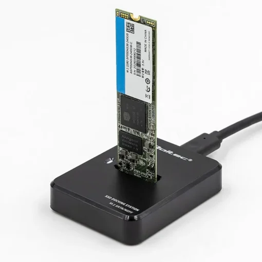 Qoltec Docking station SSD M.2 SATA, NGFF, USB 3.1 - Image 2