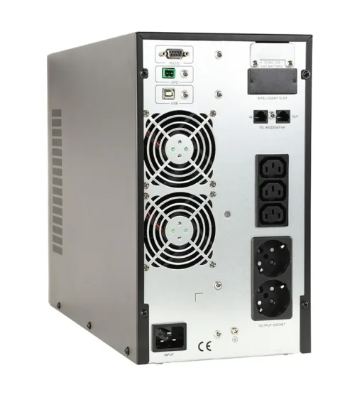 Gembird UPS 3000VA On-Line 3xIE C 2xSchuko USB - Image 2