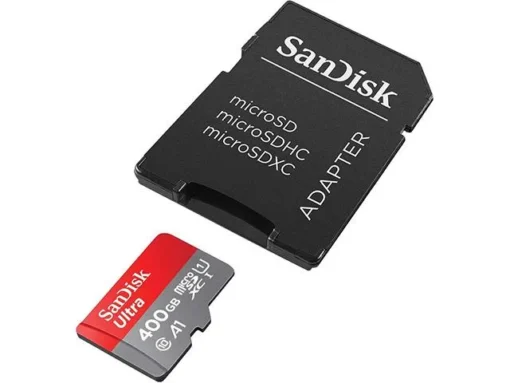 SanDisk Карта памет Ultra microSDXC,400GB + SD Adapter + 98MB/s Class 10 UHS-I A1 - Image 2