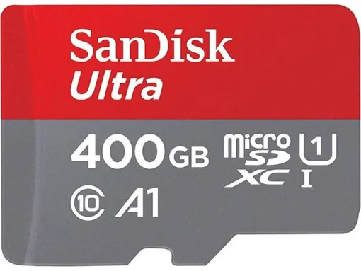 SanDisk Карта памет Ultra microSDXC,400GB + SD Adapter + 98MB/s Class 10 UHS-I A1 - Image 3