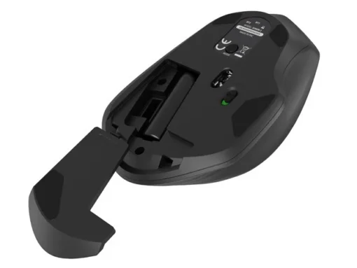 Natec Wireless mouse Siskin 2 1600 DPI Bluetooth 5.0 + 2.4 GHz Black - Image 5