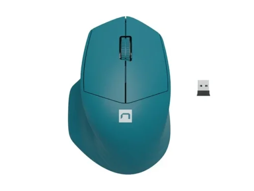 Natec Wireless mouse Siskin 2 1600 DPI Bluetooth 5.0 + 2.4GHz Blue