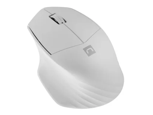 Natec Wireless mouse Siskin 2 1600 DPI Bluetooth 5.0 + 2.4GHz, white - Image 3