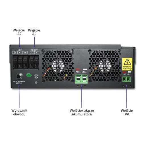 Qoltec Hybrid solar inventer Off Grid 3,5kW, 100A - Image 5