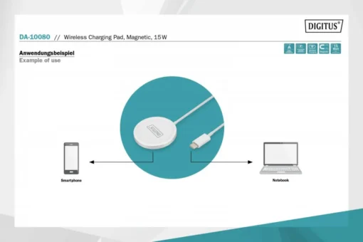 Digitus Wireless Charging Pad DA-10080 - Image 4