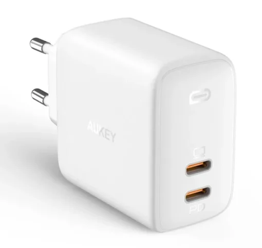 AUKEY AUKEY PA-B4 White Omnia GaN Wall Charger 2xUSB