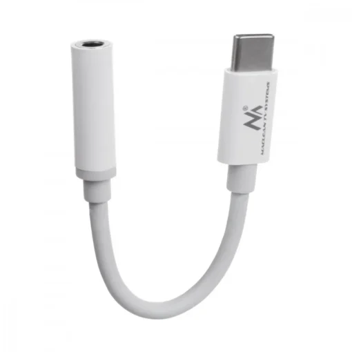 Maclean Cable adapter USB C 3,5 mm mini jack MCTV-847 - Image 3