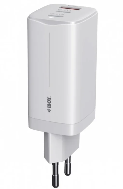 iBOX Charger ILUC65 GaN 65W USB-C white