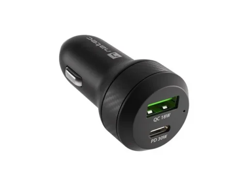 Natec Car charger 1x USB 1x USB-C QC 3.0 - Image 3