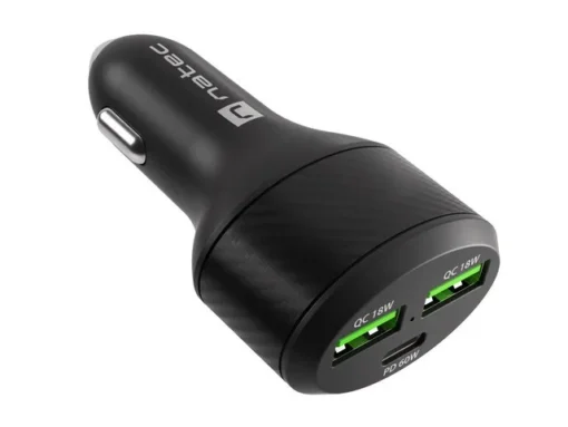 Natec Car charger 2x USB 1x USB-C QC 3.0 - Image 2