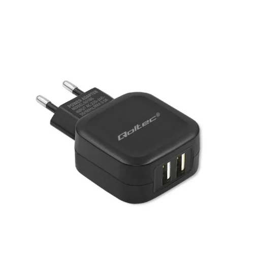 Qoltec Charger 17W | 5V | 3.4A | 2xUSB - Image 5