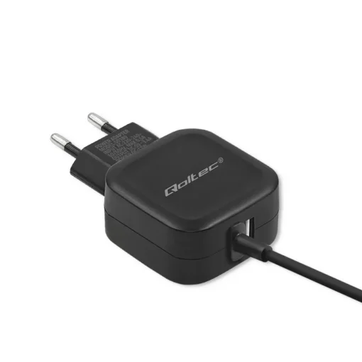 Qoltec Charger 17W | 5V | 3.4A | USB + Cable Micro USB - Image 5