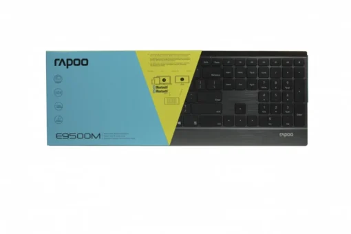 RAPOO Wireless keyboard E9500M UI black - Image 2