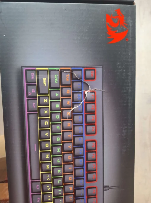 Клавиатура Redragon Rudra механична геймърска RGB K565 blue switches - нарушена опаковка - Image 4