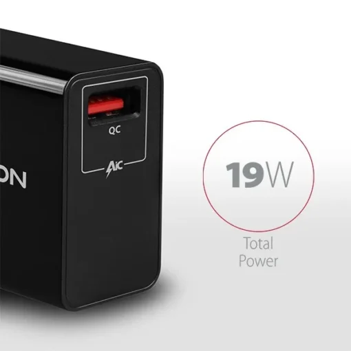 AXAGON AXAGON ACU-QC19 wall charger 1x QC3.0/AFC/FCP/ - Image 2