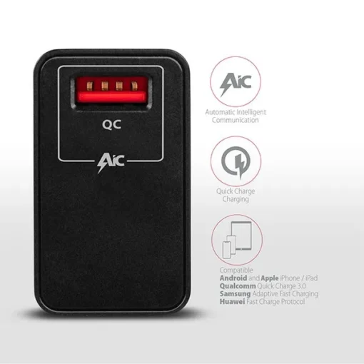 AXAGON AXAGON ACU-QC19 wall charger 1x QC3.0/AFC/FCP/ - Image 4