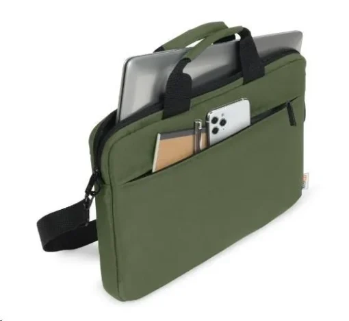 DICOTA Лаптоп bag 13-14.1 inches BASE XX Slim Case olive green - Image 3