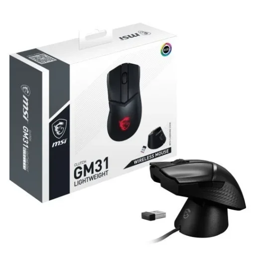 MSI Wireless mouse GM31 Clutch Lightweight - Image 2