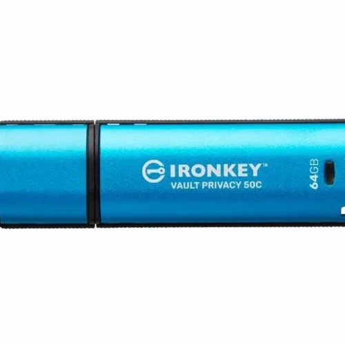 Kingston Pendrive 64GB IronKey Vault Privacy 50C AES-256 FIPS-197