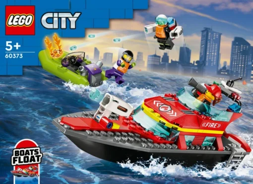 LEGO LEGO City 60373 Fire Rescue Boat - Image 2