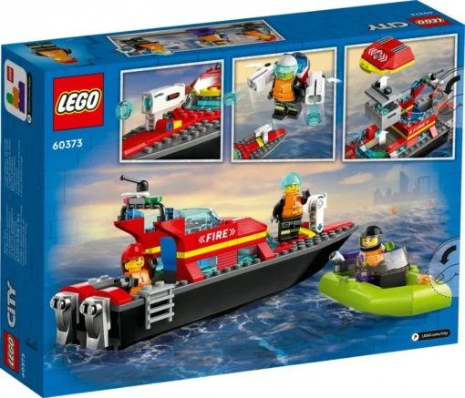 LEGO LEGO City 60373 Fire Rescue Boat - Image 3