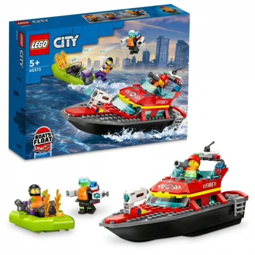 LEGO LEGO City 60373 Fire Rescue Boat - Image 4