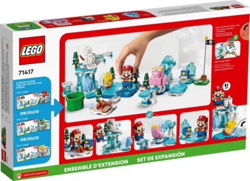 LEGO Bricks Super Mario 71417 Fliprus Snow Adventure Expansion Set - Image 3