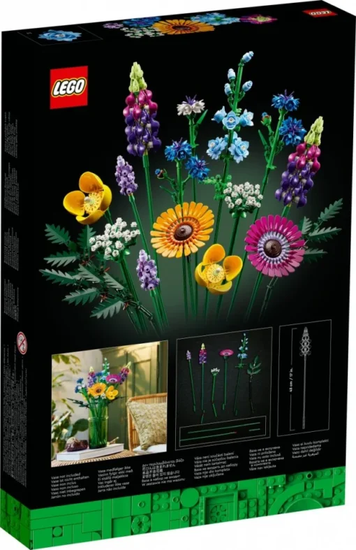 LEGO LEGO Icons Wildflower Bouquet (10313) - Image 3