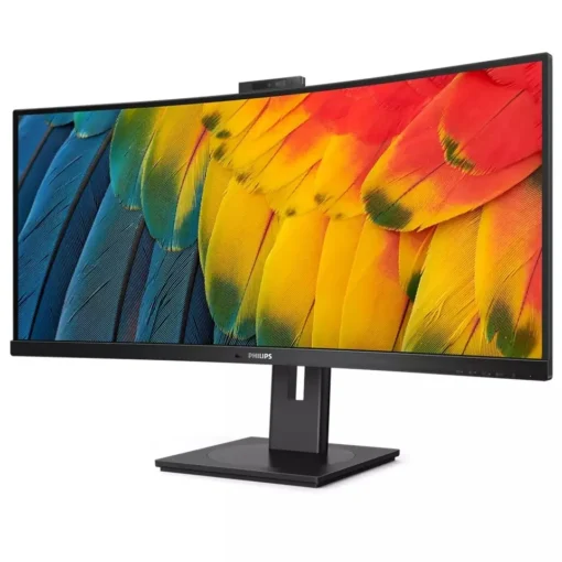 Philips Monitor 34 inches 34B1U5600CH Curved VA HDMI DP USB-C HAS Camera Speakers - Image 5