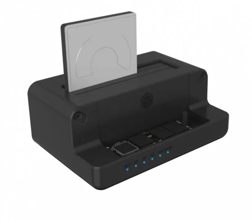 IcyBox Docking and cloning station 2.5 and 3.5 M.2 NVMe IB-2914MSCL-C31 - Image 4