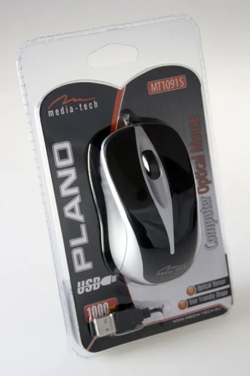 Media-Tech Optical Mouse MT1091S PLANO 800 dpi - Image 3