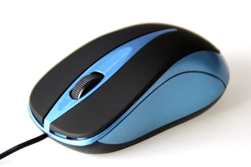 Media-Tech Optical Mouse 800dpi BLACK-BLUE MT1091