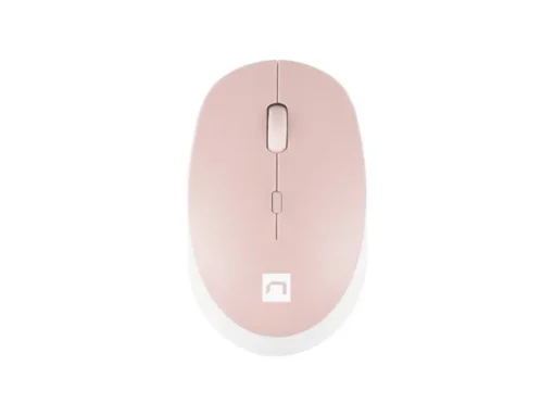 Natec Wireless mouse Harrier 2 white-pink - Image 2