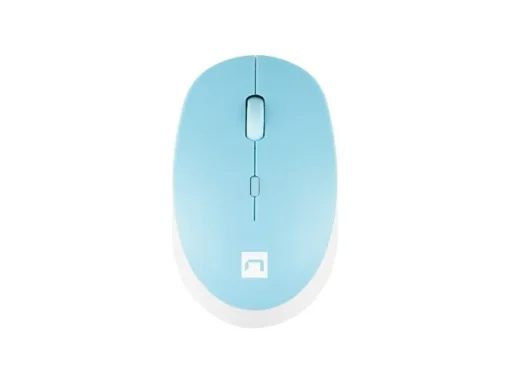 Natec Wireless mouse Harrier 2 white-blue - Image 2