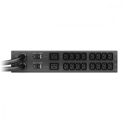 APC Rack Automatic Transfer Switch AP4424A 230V, 32A, IEC 309 in, (16) C13 (2) C19 out - Image 2