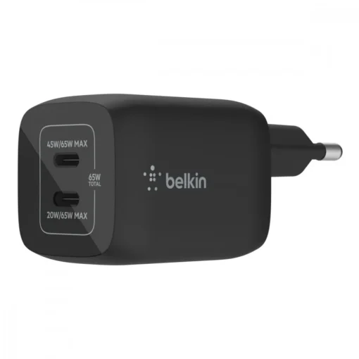 Belkin 65W DUAL USB-C GAN WALL PPS black - Image 3