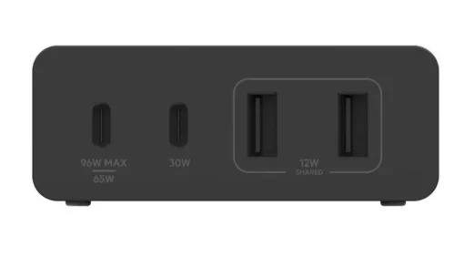 Belkin Charger 108W 4-port GaN 2xUSB-A 2xUSB-C black - Image 3